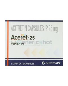 Aceret 25mg Capsule buy online