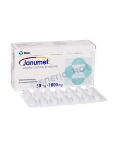 Janumet 50mg/1000mg Tablet buy online