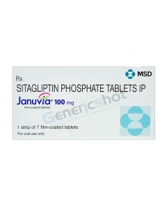 Januvia 100mg Tablet