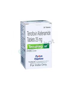 Tenohep AF 25 mg Tablet buy online